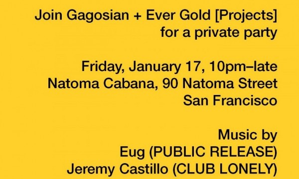Gagosian + Ever Gold [Projects]