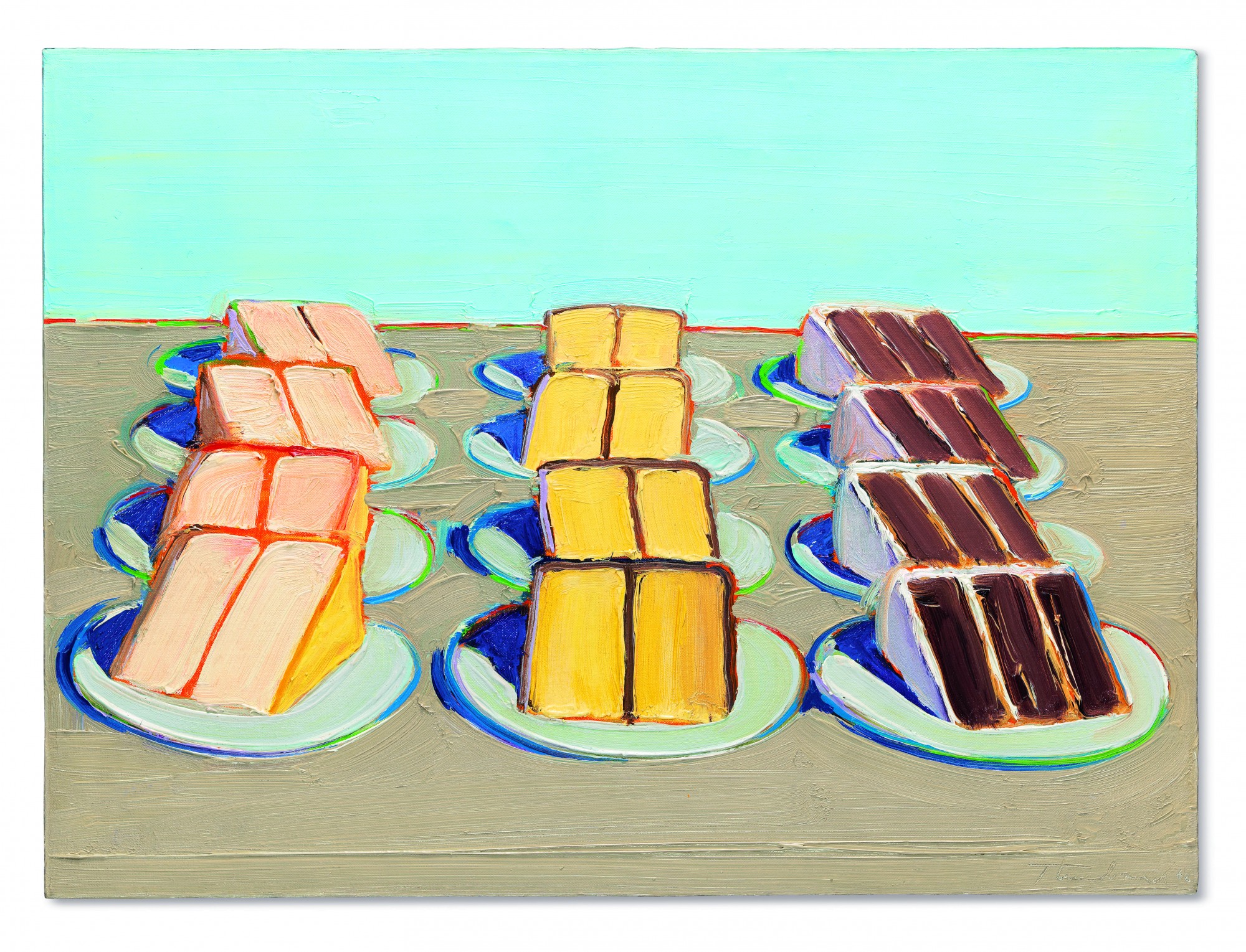 © 2018 Wayne Thiebaud / Licensed by VAGA, New York, NY