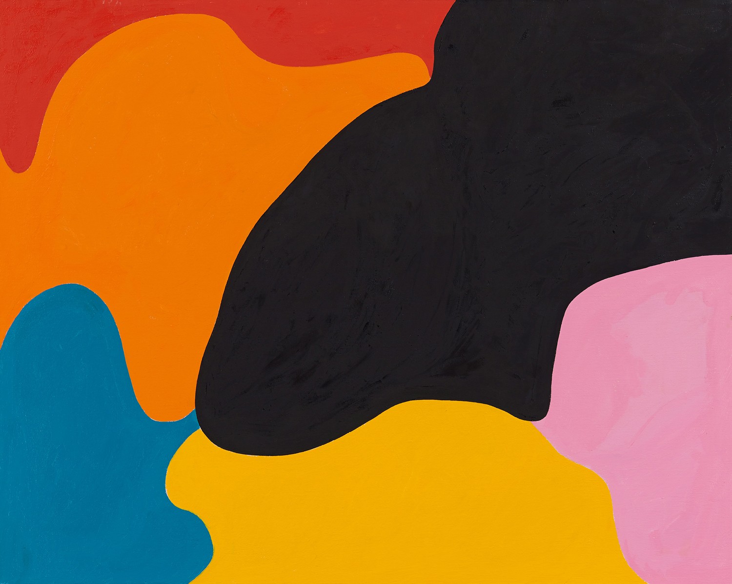 Andrew Masullo, <em>5809</em>, 2013. Oil on canvas. 24 × 30 in.