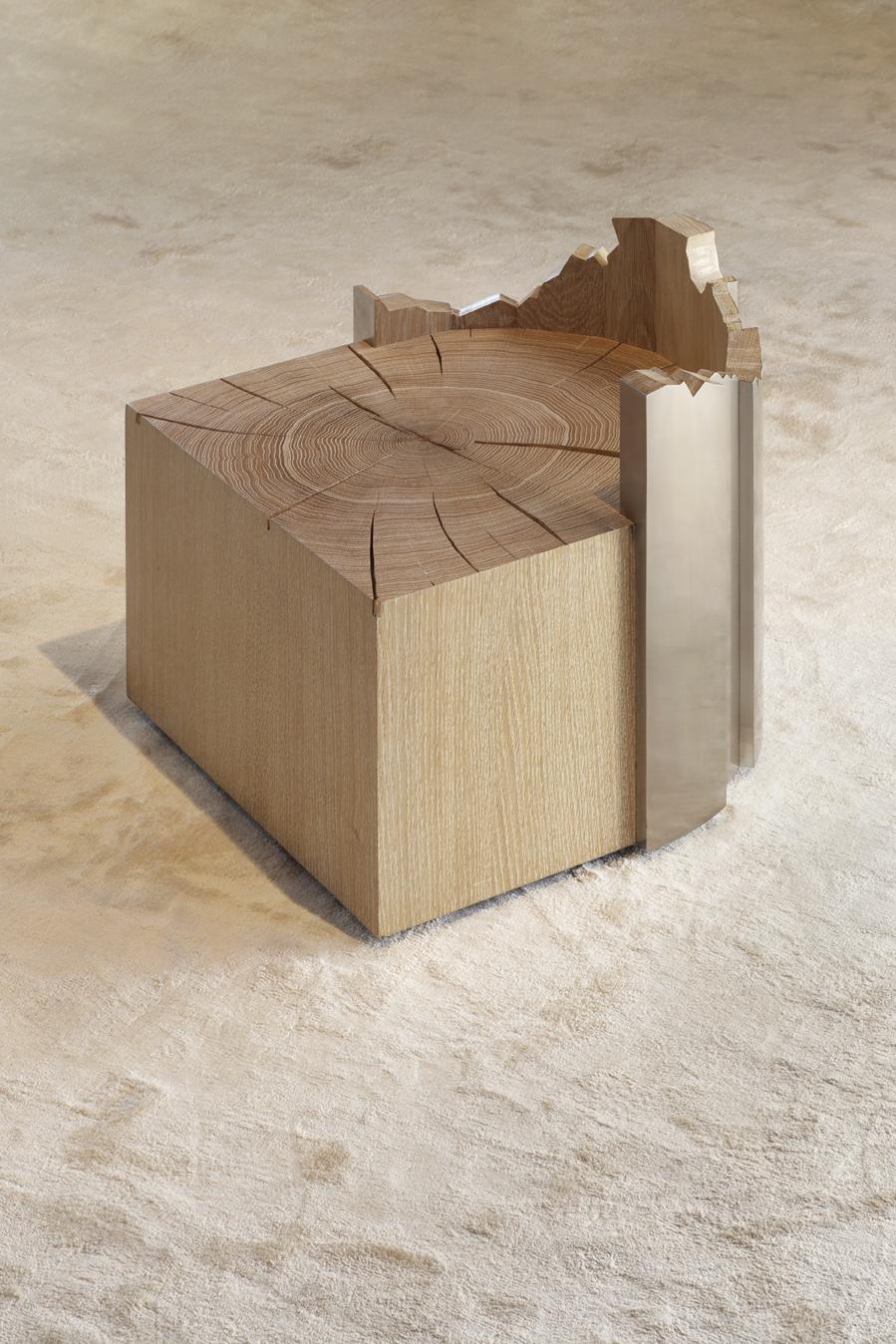 Maria Pergay, Column Seat, 2012