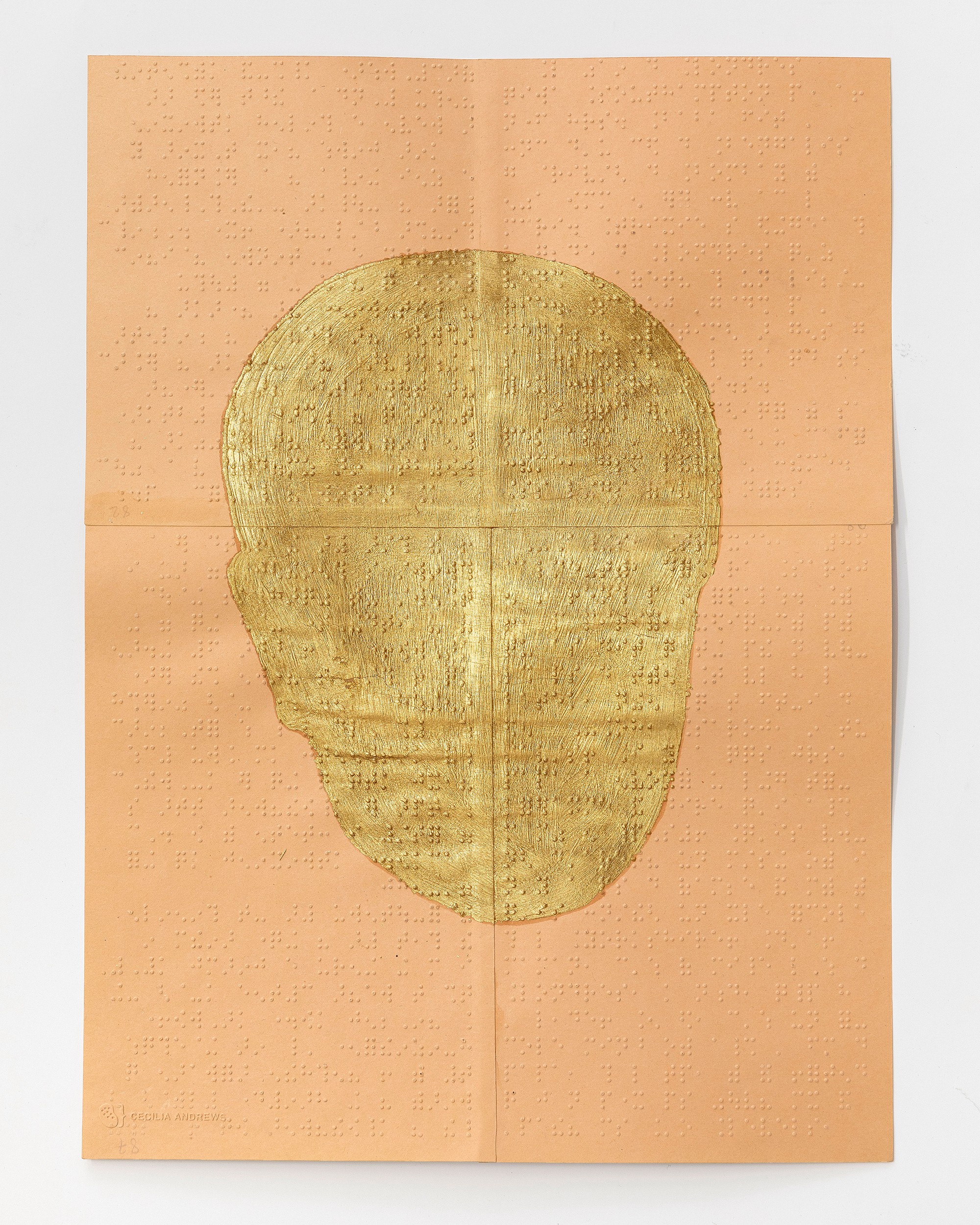 Cecilia Andrews, <em>Golden Portrait</em>, 2021.