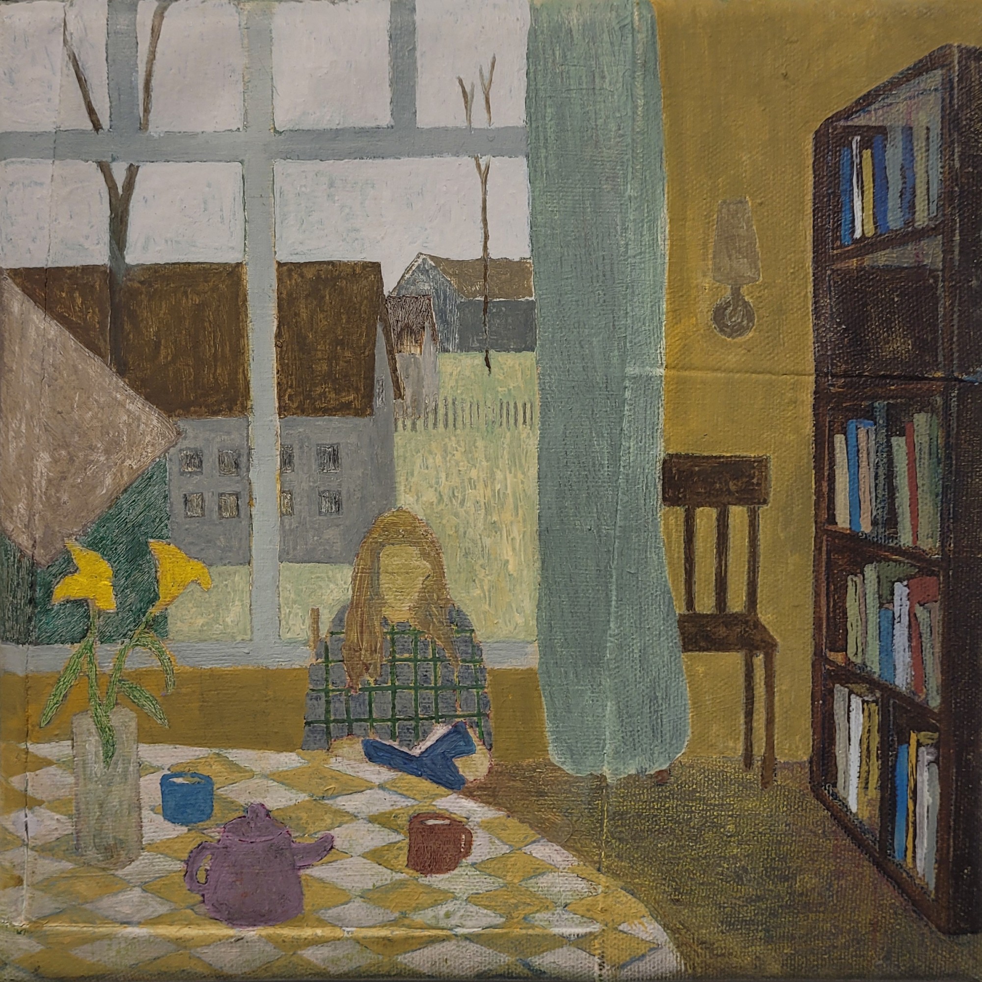 Daniel Cabrillos Jacobsen, Woman Reading, 2025