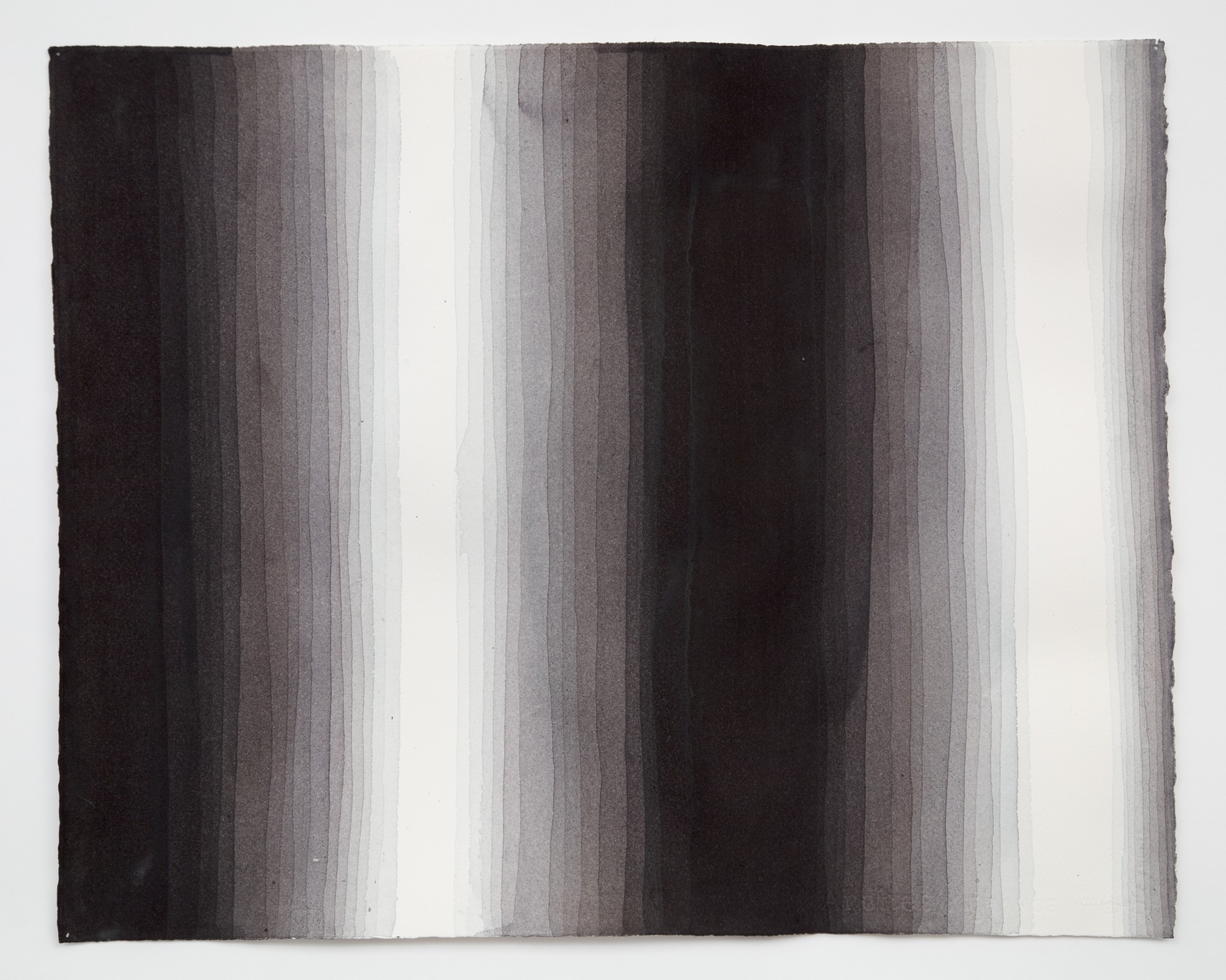 Danielle Dimston, Chiaro/Scuro Series, No. 8, 2017, Watercolor on Arches 140 lb. watercolor paper.