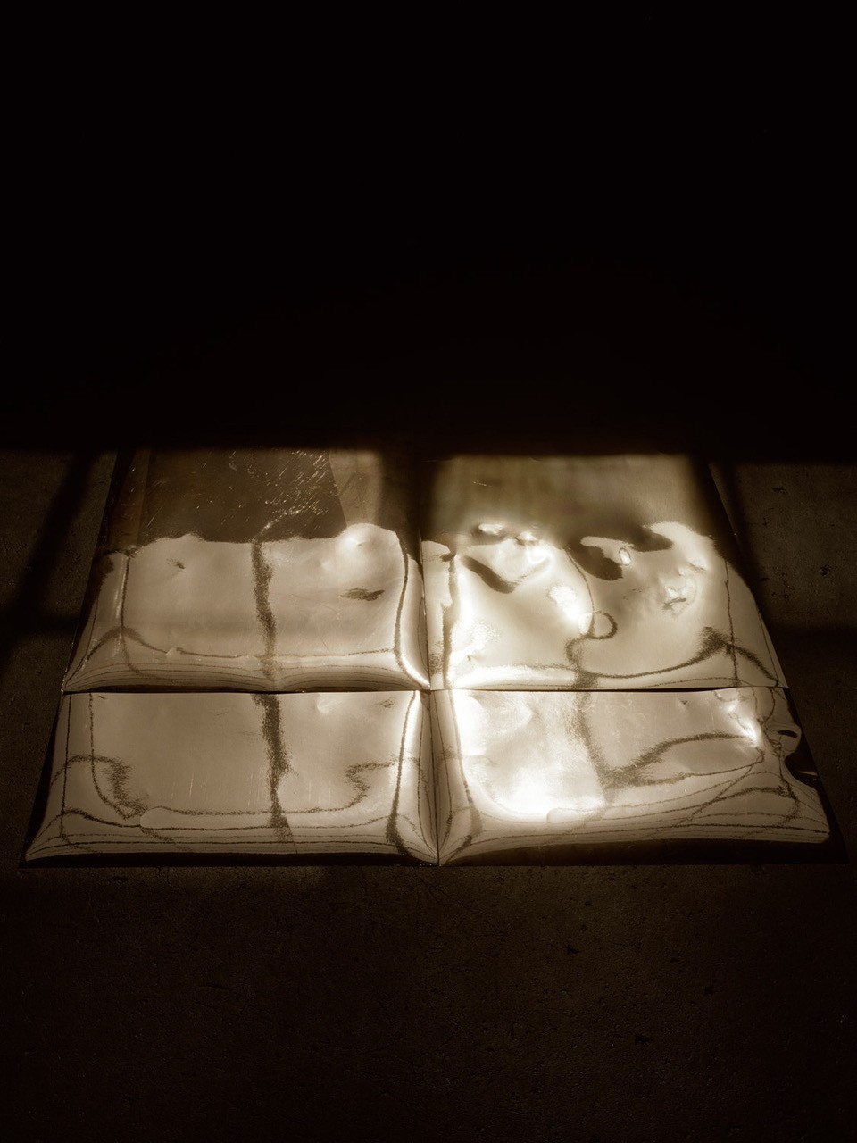 Melanie Schiff, Gold Pane, 2018