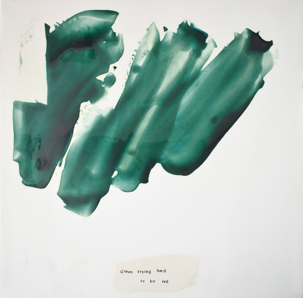 Jim Melchert, Green Trying Hard to be Red, 1993.