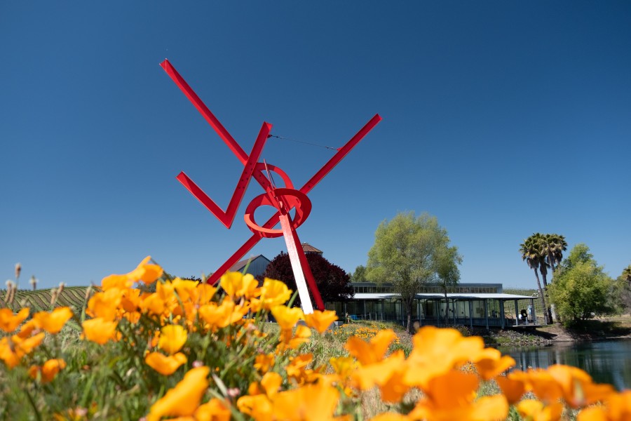 Mark di Suvero. For Veronica,  di Rosa Center for Contemporary Art.