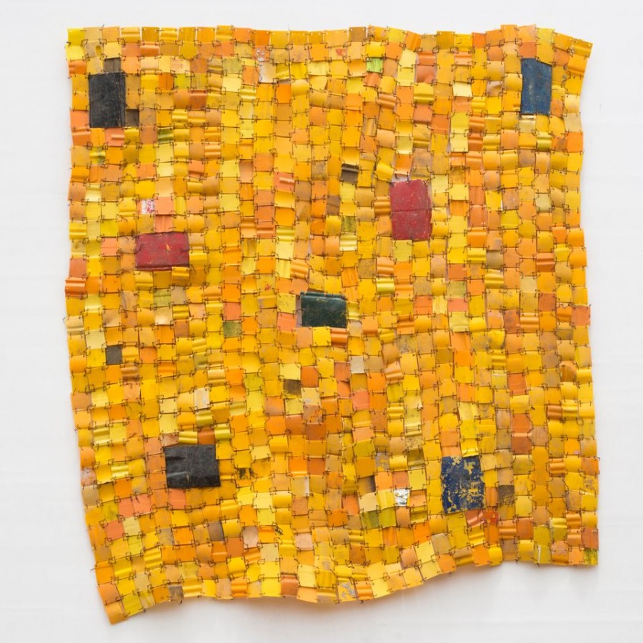 Serge Attukwei Clottey, Heritage II (2019). Courtesy of the artist and Ever Gold [Projects]