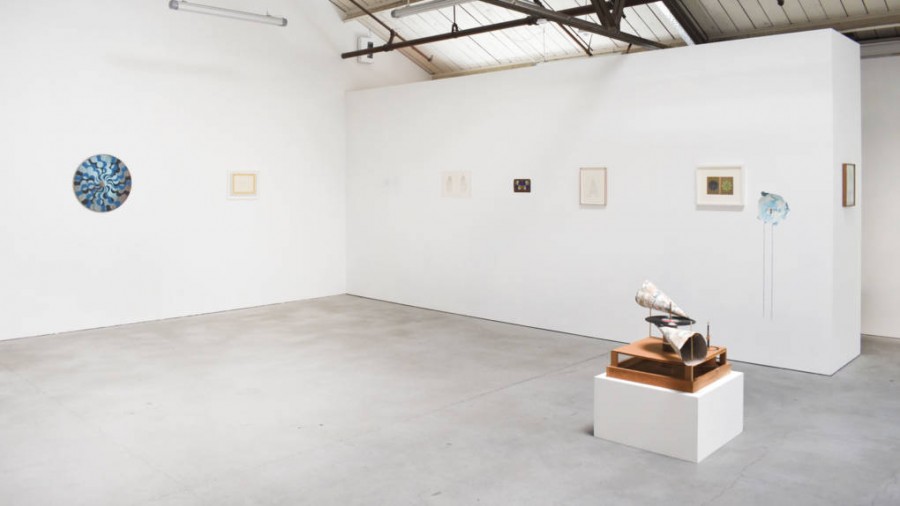 Installation view of 'hour fault' at Anglim Gilbert Gallery. Courtesy of Anglim Gilbert Gallery.