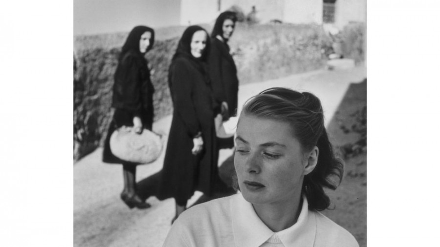 Gordon Parks, Ingrid Bergman at Stromboli, Stromboli, Italy, 1949. Courtesy of The Gordon Parks Foundation / © Gordon Parks and The Gordon Parks Foundation.