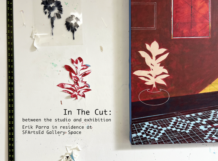 Erik Parra, studio view