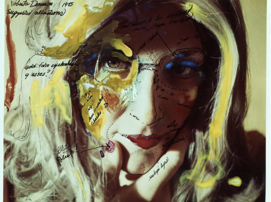 “Roberta Construction Chart 2” by Lynn Hershman Leeson (1975). 