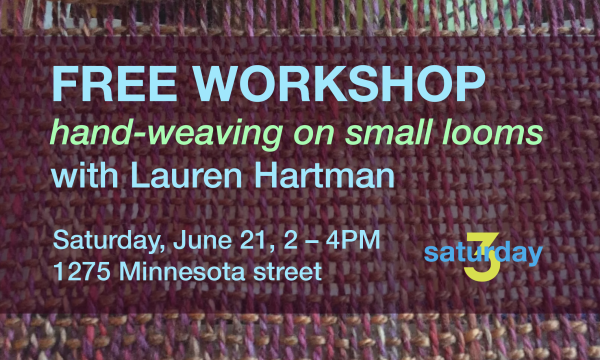 Weaving on Mini Looms Workshop